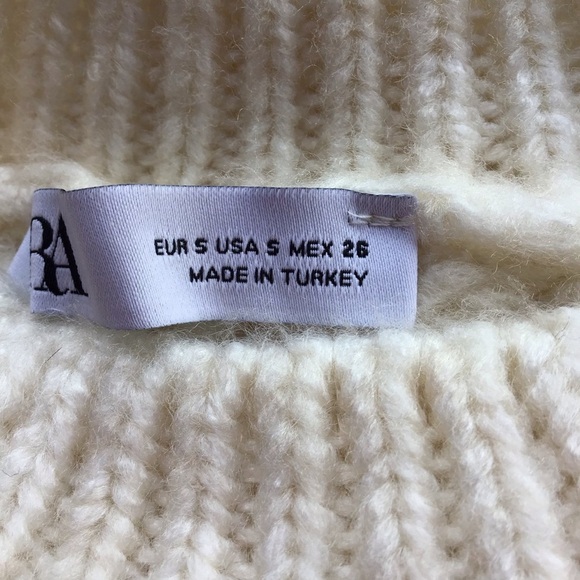 Zara Ripped Knit Sweater - Picture 9 of 10